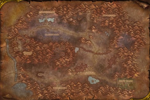 Eastern Plaguelands map